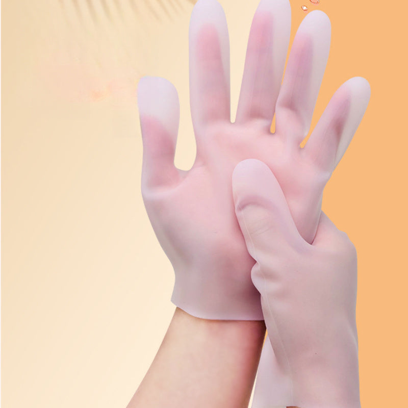 Hydrating Silicone Spa Gloves – Intensive Moisturizing Treatment for Soft Hands