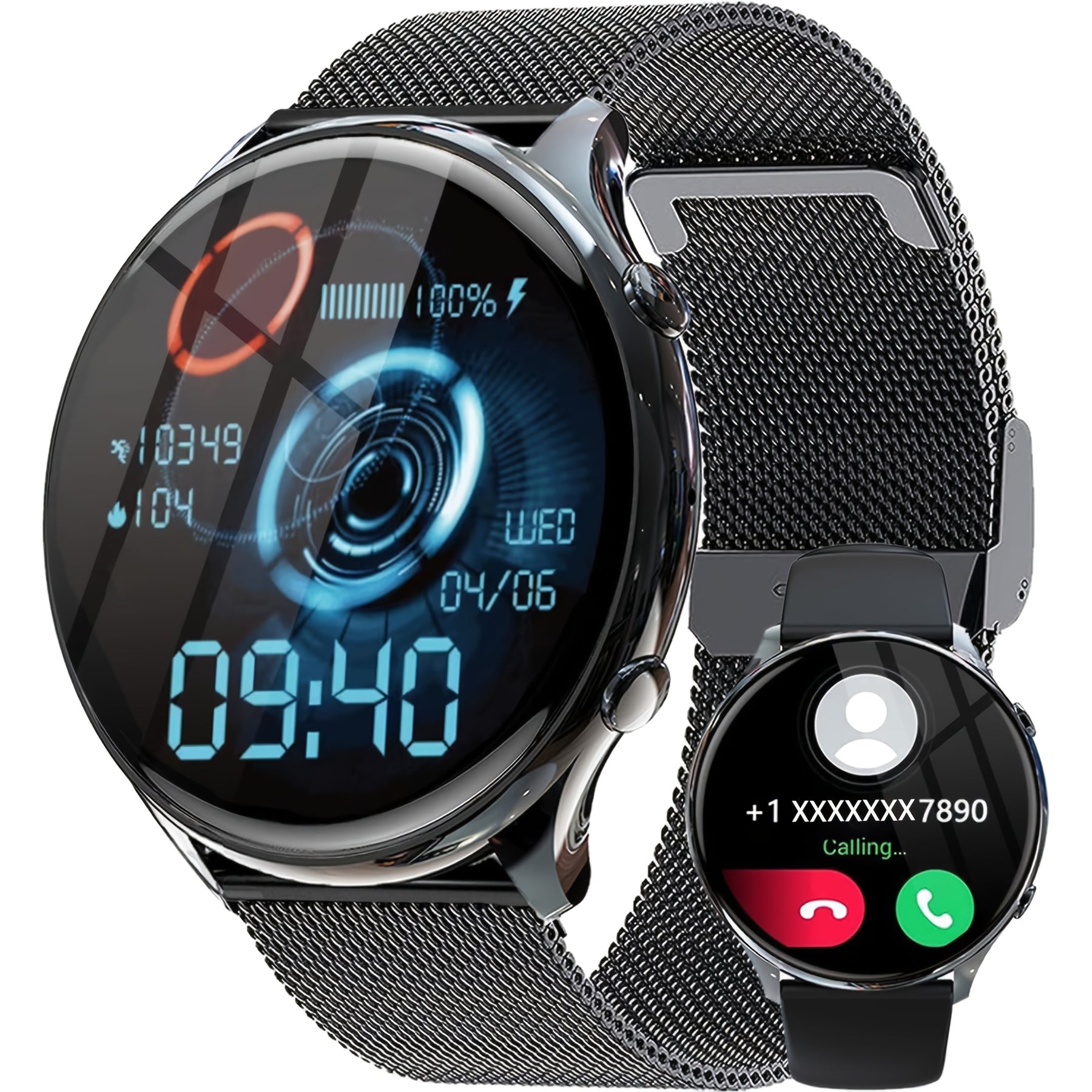 Little Meatball Women’s Smartwatch – Minimalist Style with Cycle Tracking and IP67 Water Resistance