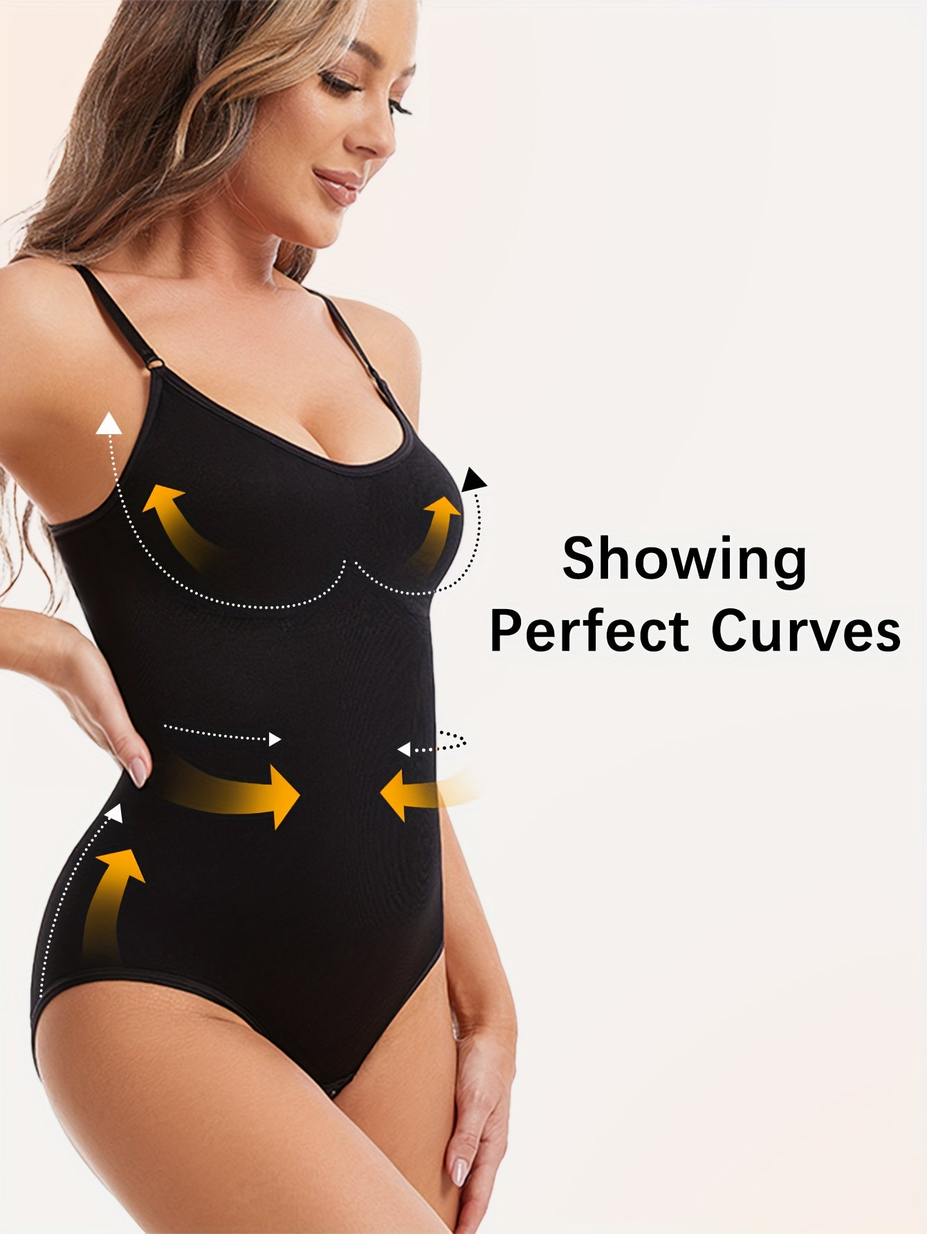 Seamless Shaping Bodysuit Set – 3-Pack Tummy Control & All-Day Comfort