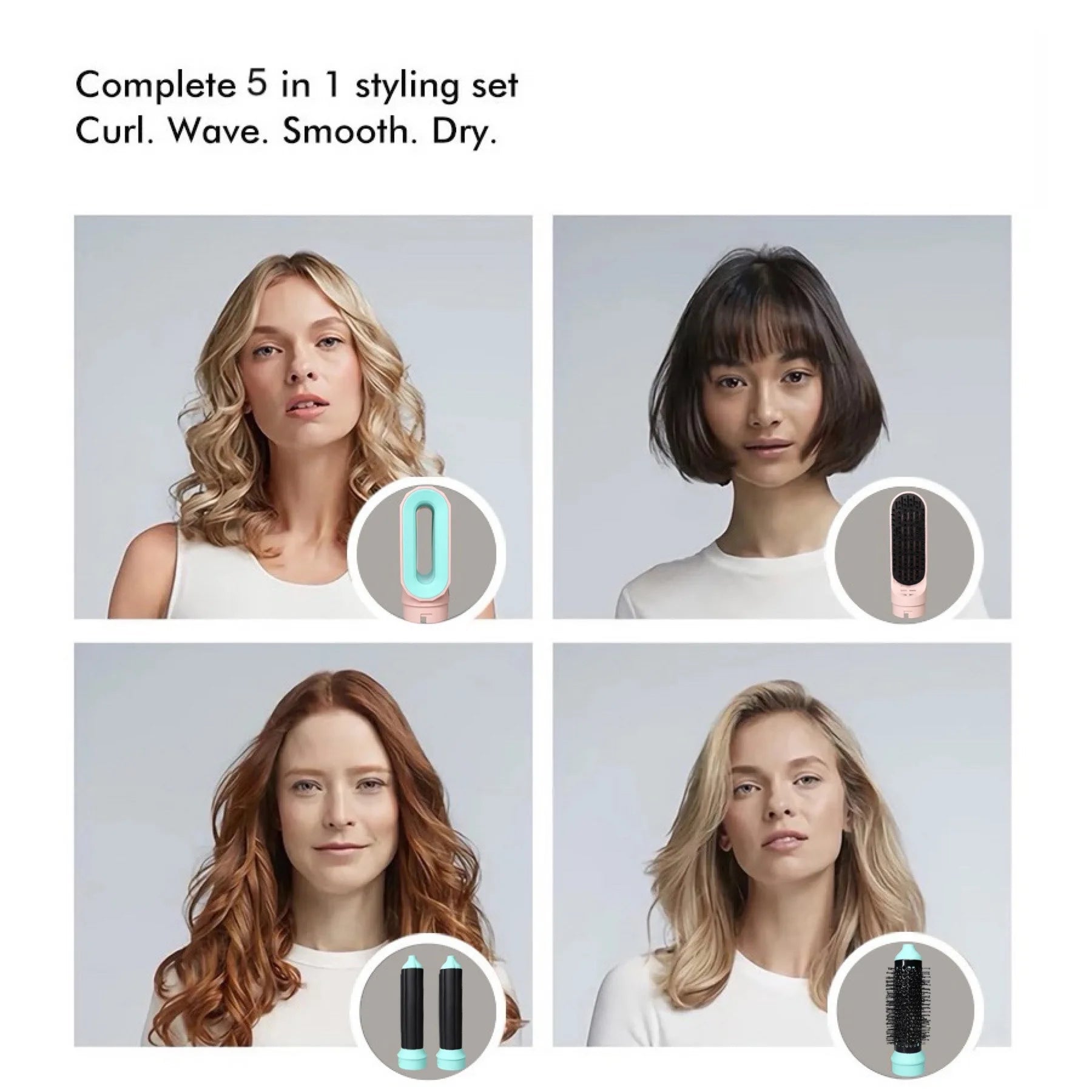 5-in-1 Hair Dryer and Styler