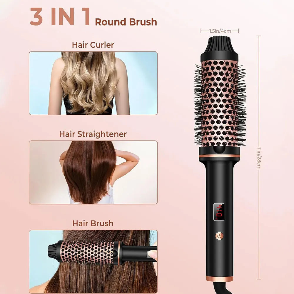 1.5-Inch 3-in-1 Thermal Styling Brush