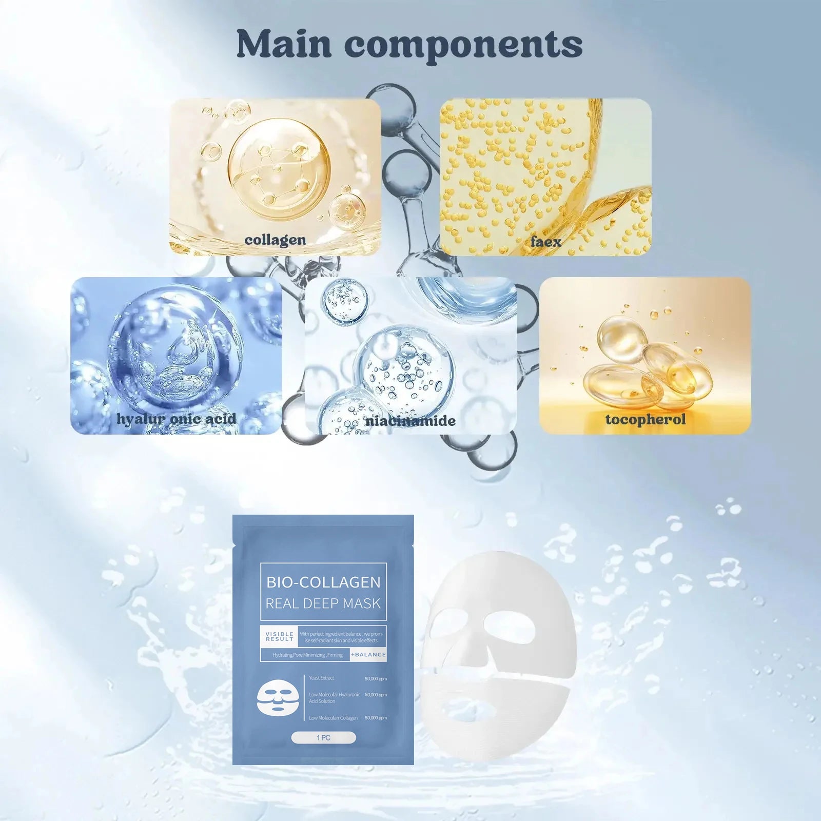 Bio Collagen Anti-Aging and Brightening Mas