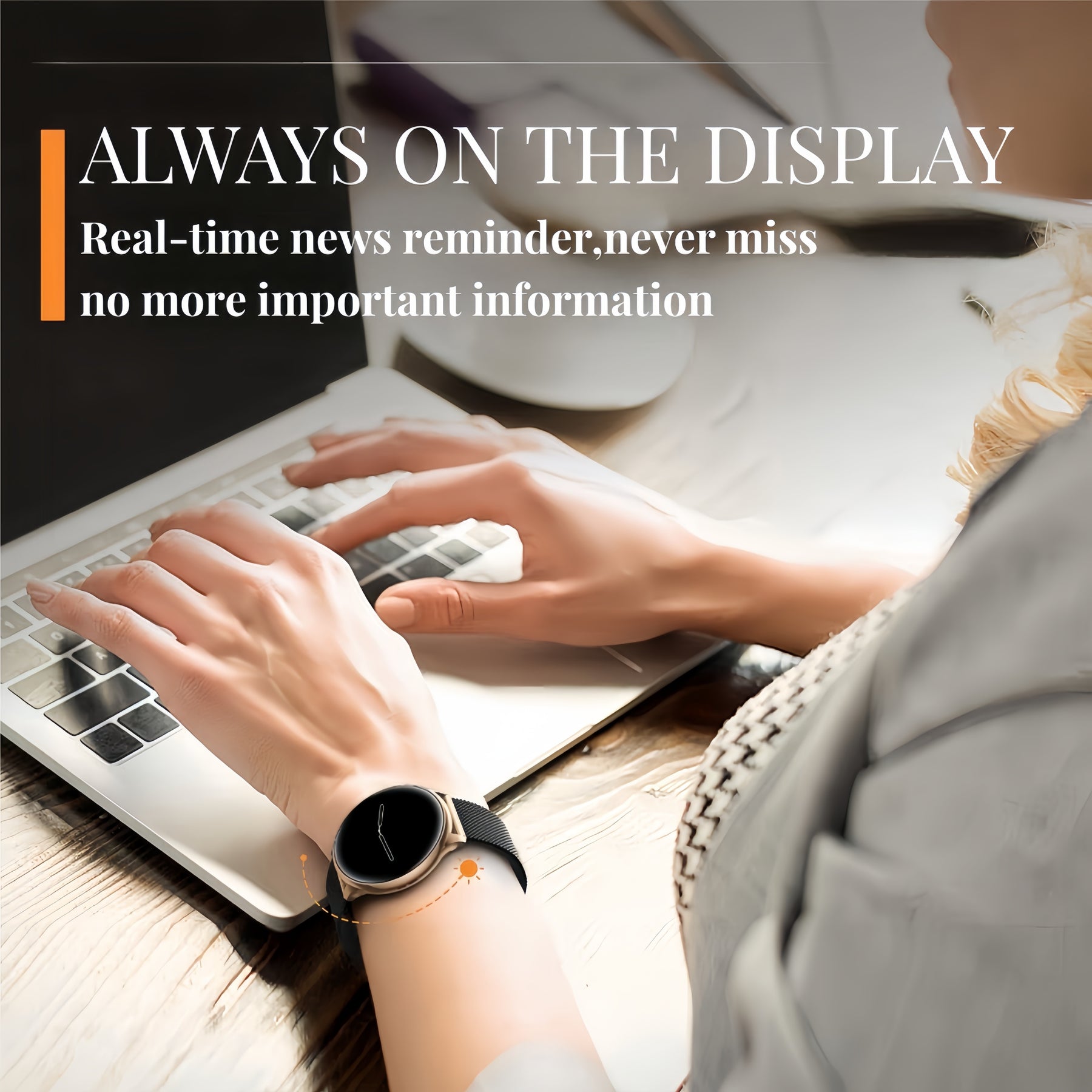 Little Meatball Women’s Smartwatch – Minimalist Style with Cycle Tracking and IP67 Water Resistance
