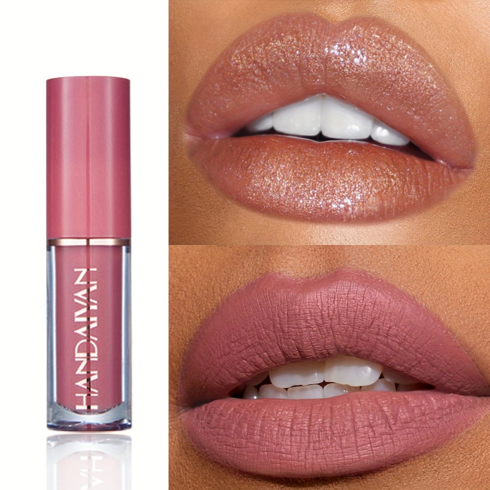 12-Color Velvet Lip Gloss Set – Waterproof, Non-Sticky & Long-Lasting Shine