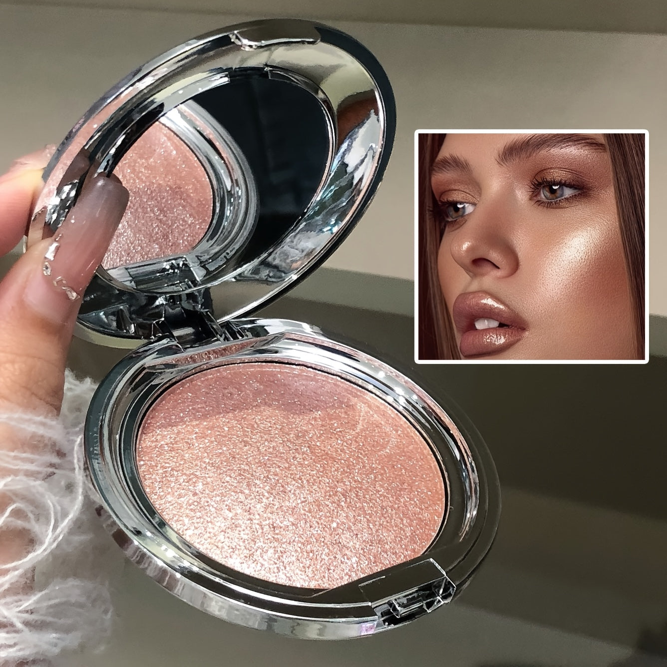 Glow Goddess Highlighter – Intense Shine & Long-Lasting Radiance for Face and Eyes