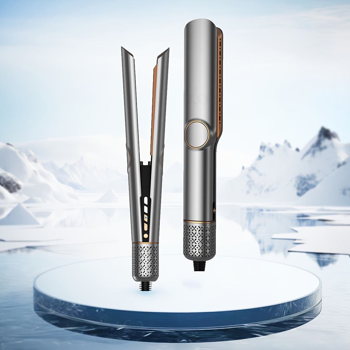 AirLiss Styler – 2-in-1 Professional Hair Dryer & Straightener with Fast Heat-Up