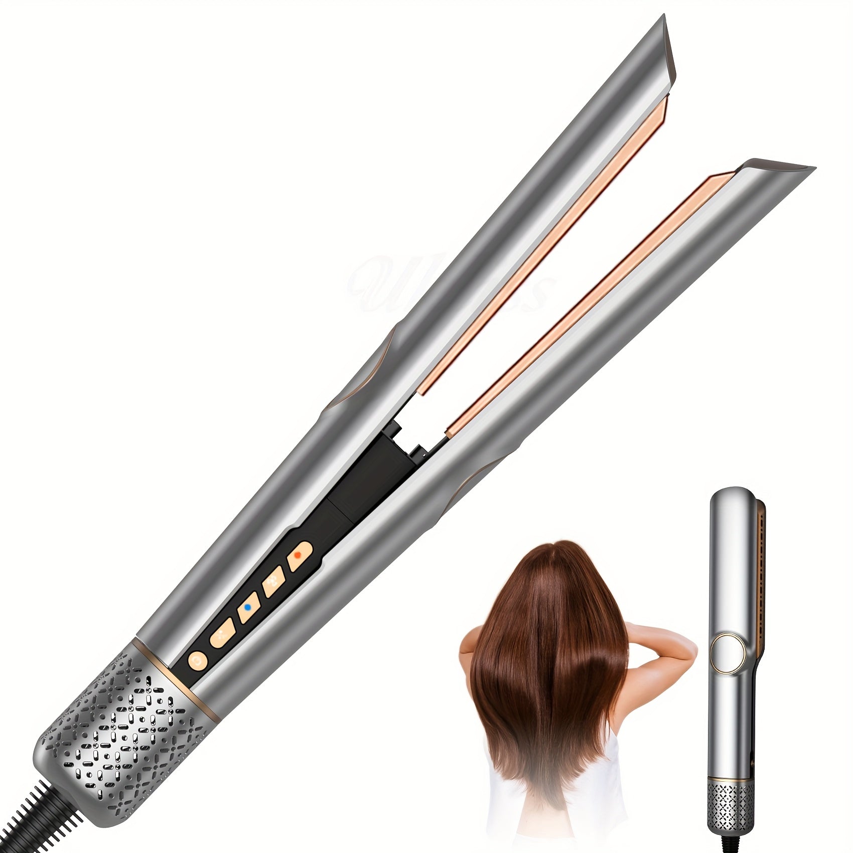 AirLiss Styler – 2-in-1 Professional Hair Dryer & Straightener with Fast Heat-Up