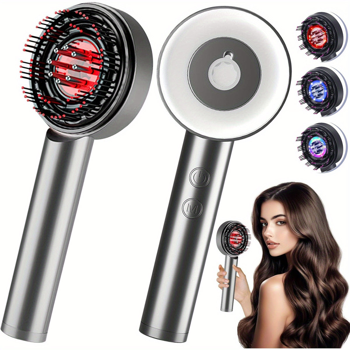 Revita Scalp – Electric Scalp Massage Brush with Red Light Therapy for Hair Growth & Anti-Hair Loss