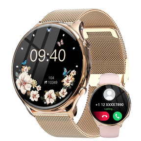 Little Meatball Women’s Smartwatch – Minimalist Style with Cycle Tracking and IP67 Water Resistance