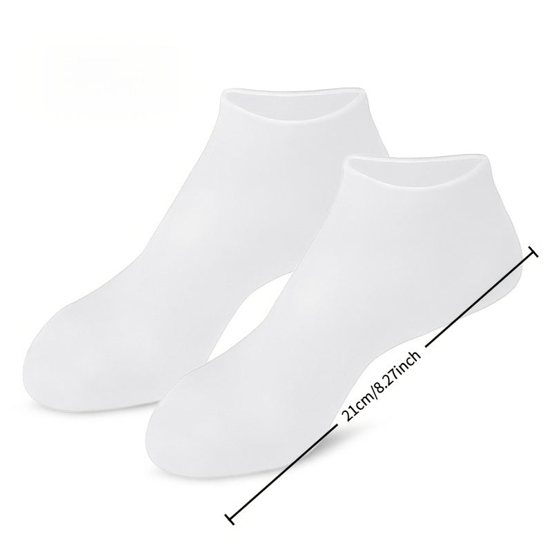 Hydrating Silicone Foot Socks – Soft Moisturizing Covers for Smooth & Healthy Feet (3 Colors)
