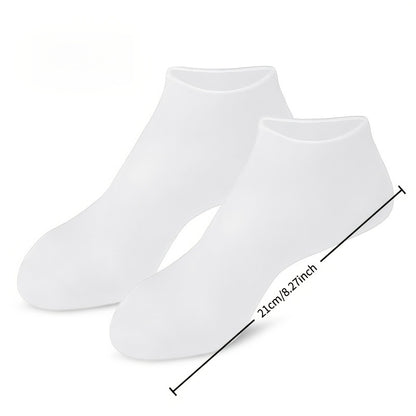 Hydrating Silicone Foot Socks – Soft Moisturizing Covers for Smooth & Healthy Feet (3 Colors)