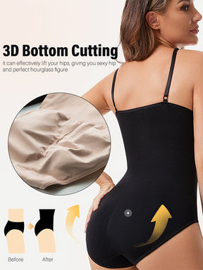 Seamless Shaping Bodysuit Set – 3-Pack Tummy Control & All-Day Comfort