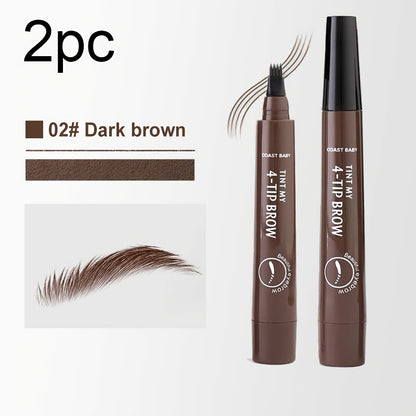 2pc Long-lasting, Smudge-proof, 24-hour Refined Look. Effortlessly Create Natural Mist-like Brows. Portable Design for Touch-ups Anytime, Anywhere. Excellent Value. A Refined Makeup Look Starts with Your Brows. Waterproof