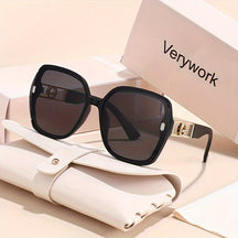 Verywork Women'S Classic Retro Rectangular Fashion Glasses