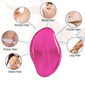 Crystal Hair Removal Pad – Painless, Reusable & Easy Exfoliation