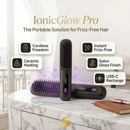 IonicGlow Pro - The Portable Solution for Frizz-Free Hair