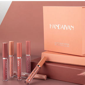 6-Piece Matte Liquid Lipstick Kit – Long-Lasting & Waterproof