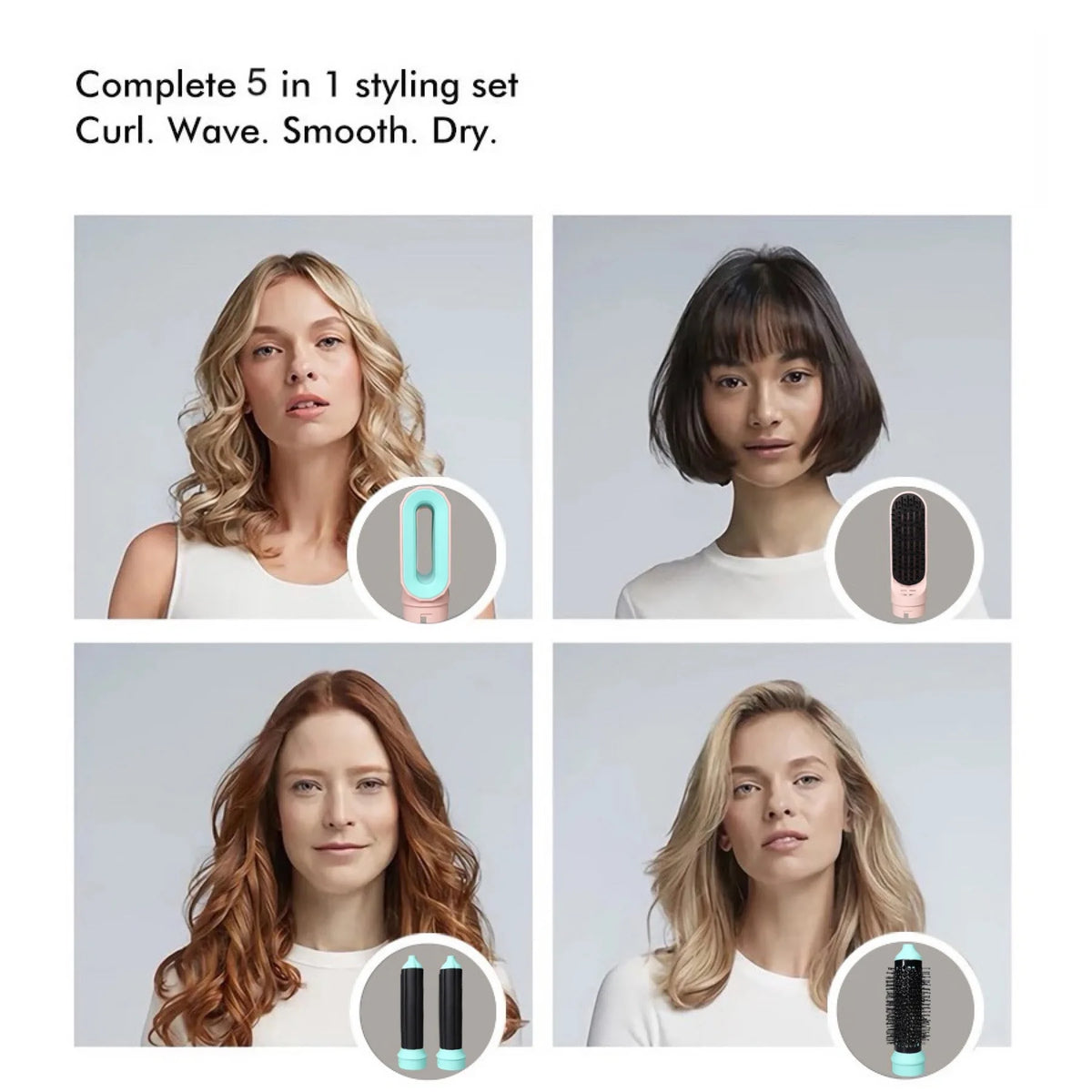 5-in-1 Hair Dryer and Styler