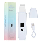 Skin Scrubber Esfoliante Ultrassônico Facial Limpador de Poros e Acne