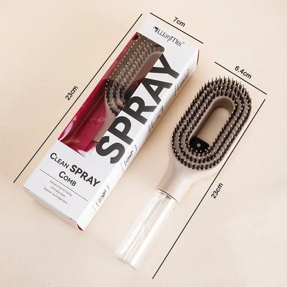 AquaBrush Mist Comb - Instant Hydration & Frizz Control