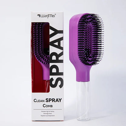 AquaBrush Mist Comb - Instant Hydration & Frizz Control