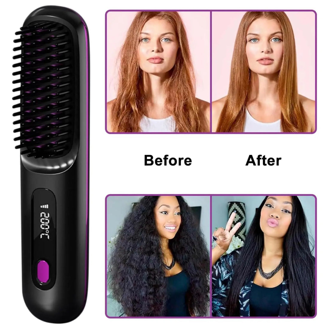 IonicGlow Pro - The Portable Solution for Frizz-Free Hair