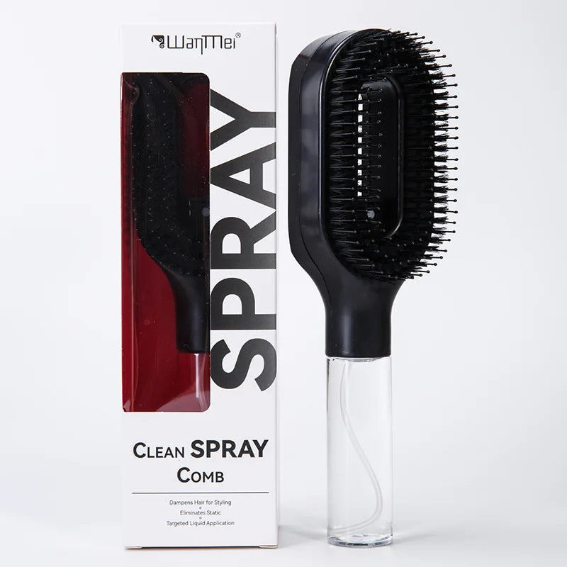 AquaBrush Mist Comb - Instant Hydration & Frizz Control