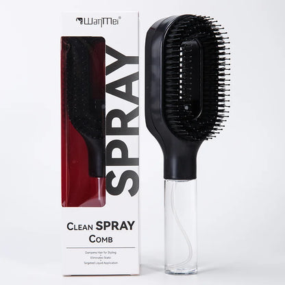 AquaBrush Mist Comb - Instant Hydration & Frizz Control