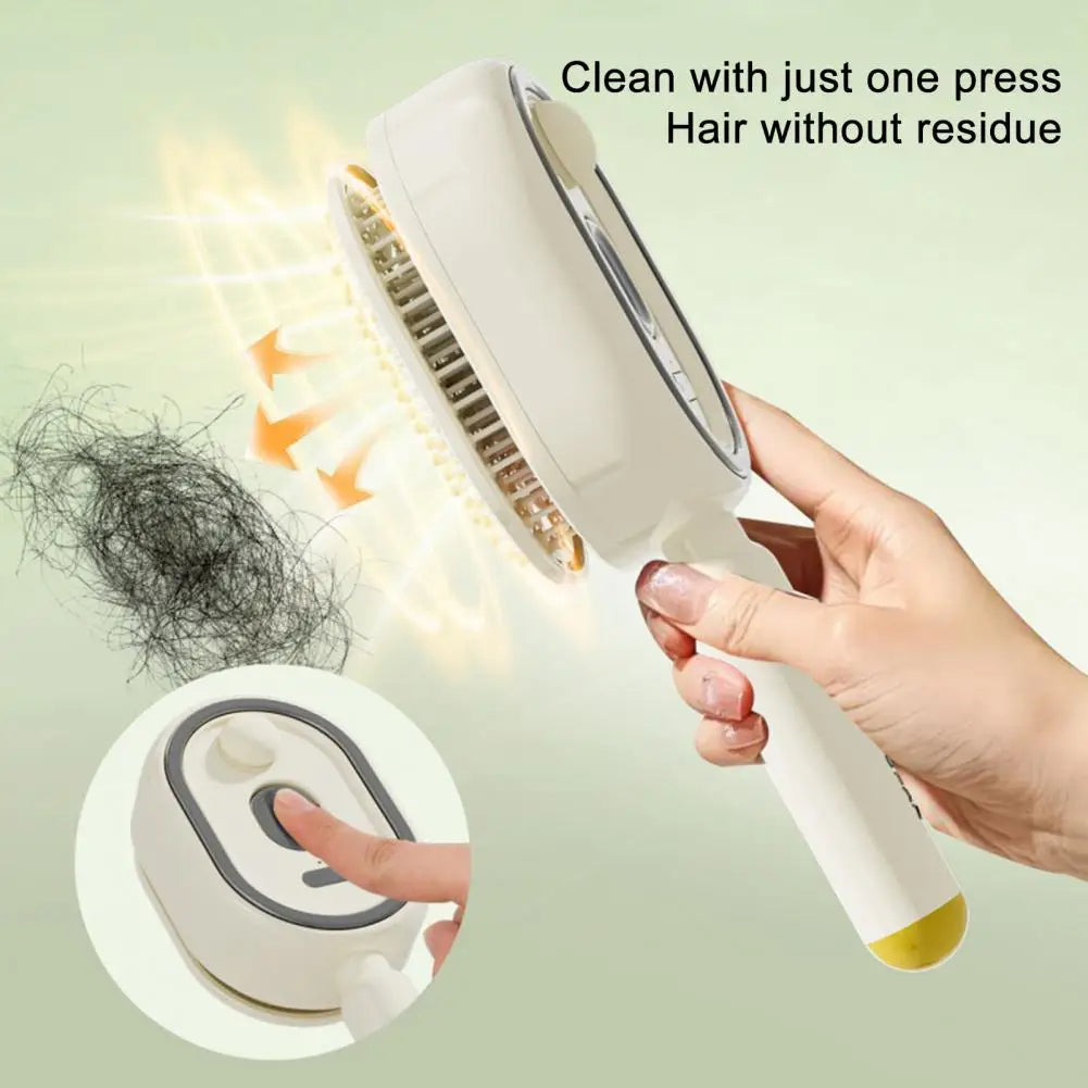 Mistique Hair Brush - 2-in-1 Anti-Frizz Spray