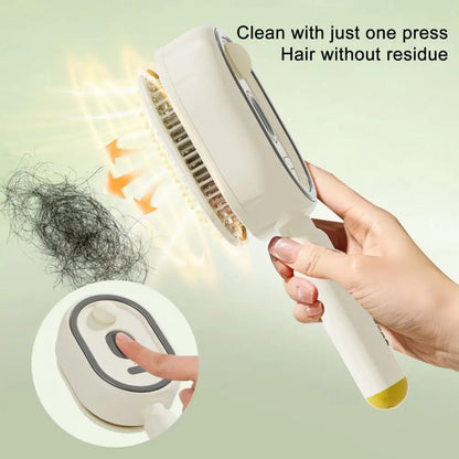 Mistique Hair Brush - 2-in-1 Anti-Frizz Spray