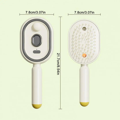 Mistique Hair Brush - 2-in-1 Anti-Frizz Spray