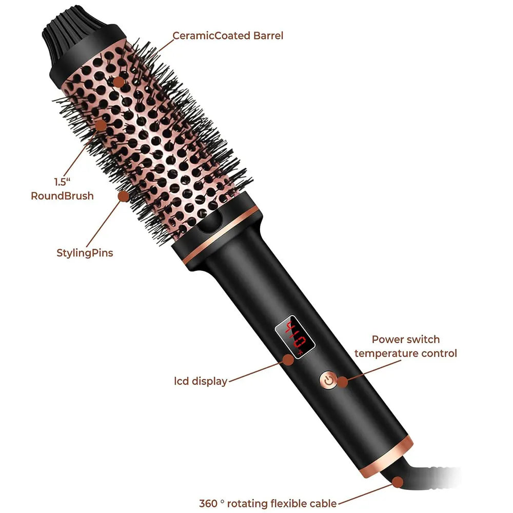 1.5-Inch 3-in-1 Thermal Styling Brush