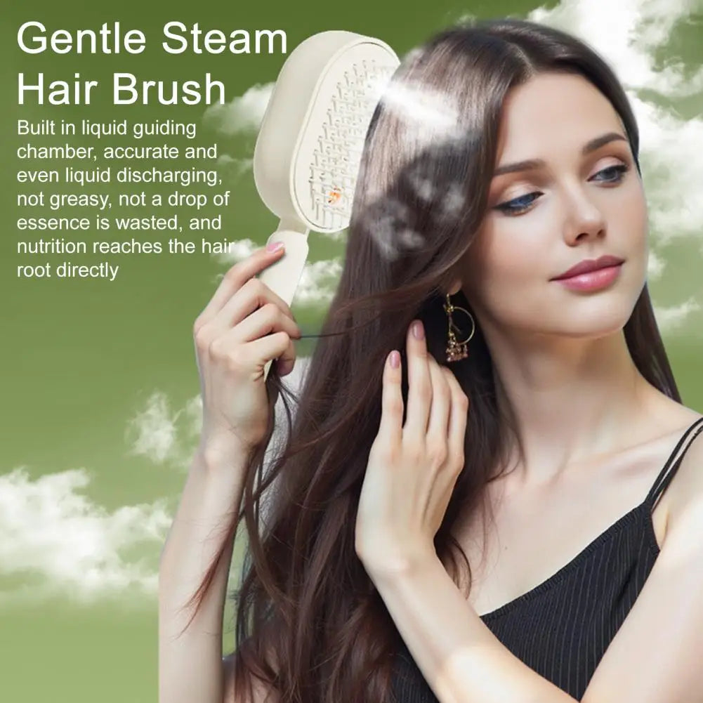 Mistique Hair Brush - 2-in-1 Anti-Frizz Spray