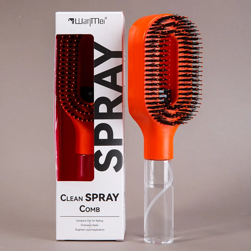 AquaBrush Mist Comb - Instant Hydration & Frizz Control