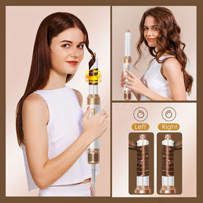7-in-1 Hair Styling Brush – Dry, Curl, Straighten & Add Volume